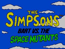 The Simpsons: Bart vs. the Space Mutants 1