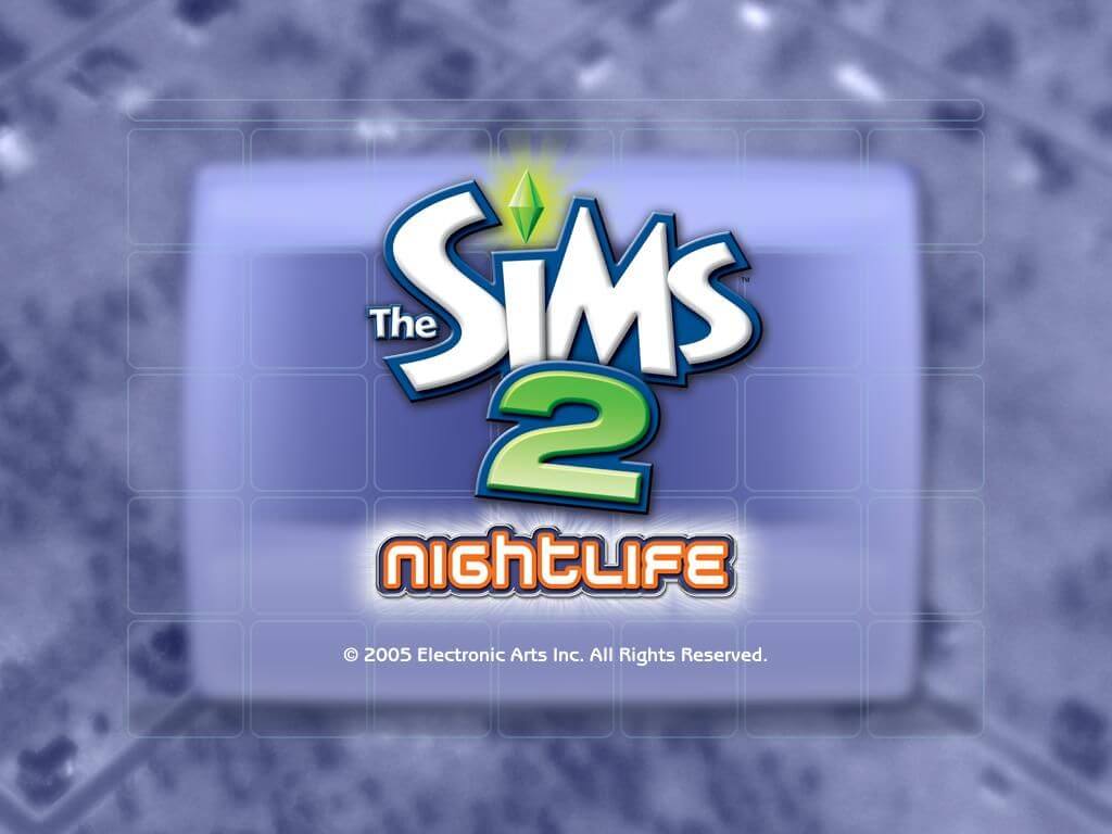 The Sims 2 EA Games 4 Discs + Pets disc #2 Nightlife disc #2 PC-CD  14633154122