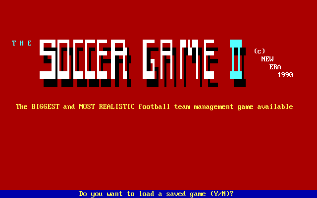 The Soccer Game II 0