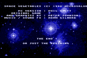 Space Vegetables 2