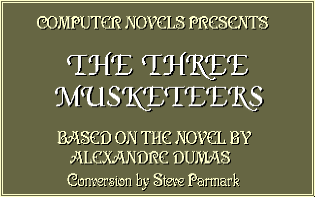 The Three Musketeers abandonware