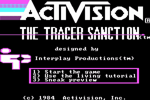 The Tracer Sanction 0