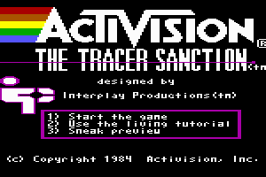 The Tracer Sanction 0