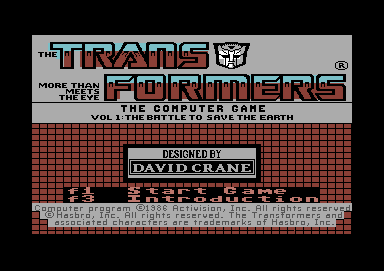 The Transformers: Battle to Save the Earth 0
