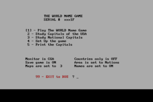 The World Name Game 1