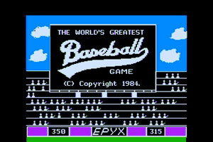 The World's Greatest Baseball Game 2