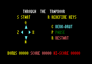 Through the Trap Door abandonware