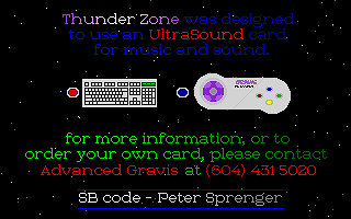 Thunder Zone abandonware