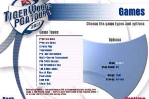 Tiger Woods PGA Tour 2001 6