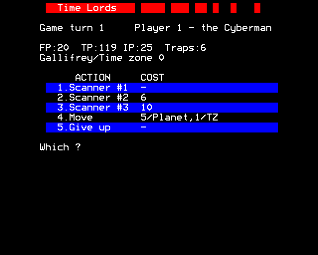 Time Lords abandonware