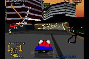 Time Warner Interactive's VR Virtua Racing 9