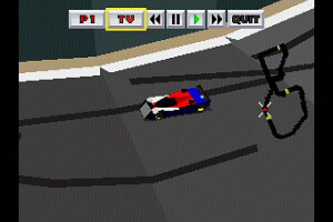 Time Warner Interactive's VR Virtua Racing 10