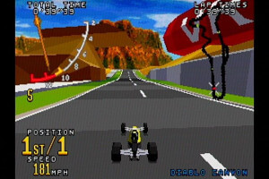 Time Warner Interactive's VR Virtua Racing 8