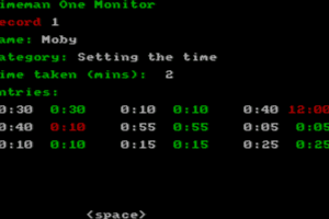 Timeman One 11