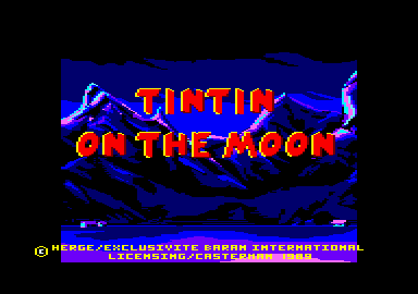 Tintin on the Moon 1