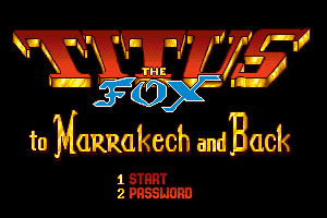 Titus the Fox: To Marrakech and Back 2