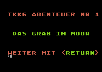 TKKG: Das leere Grab im Moor abandonware