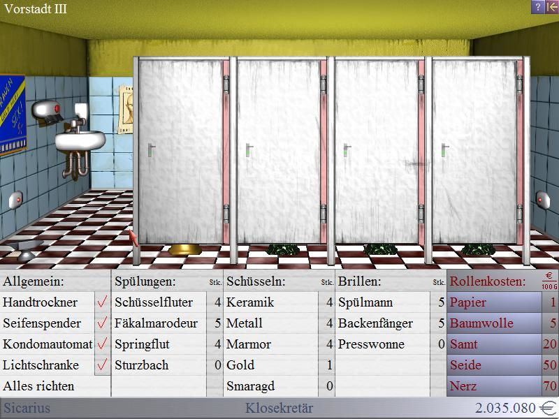 Toilet Tycoon abandonware