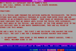 Tommy's Trivia abandonware