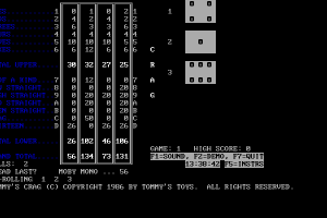 Tommy's Yahtzee 5