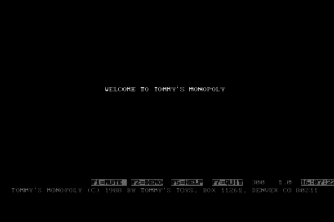 Tommy's Monopoly 6