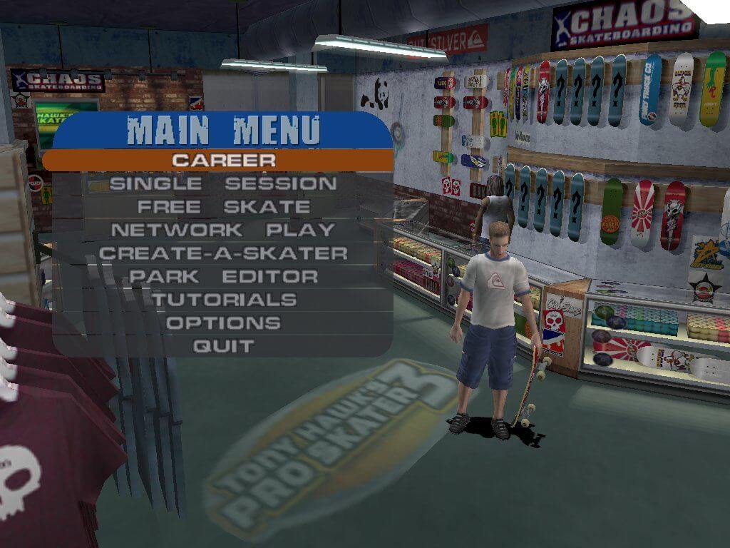 Tony hawk pro skater 3 pc