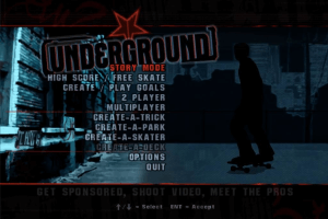 Tony Hawk's Underground 0