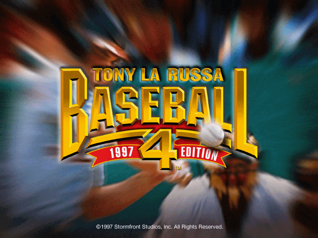 Tony La Russa Baseball 4 0