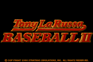 Tony La Russa Baseball II 0