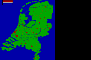 Topografie Nederland 1