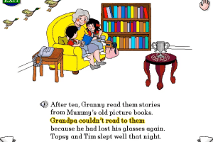 Topsy and Tim at Granny and Grandpa's abandonware