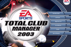 Total Club Manager 2003 0