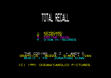 Total Recall Memory Game with Logo 