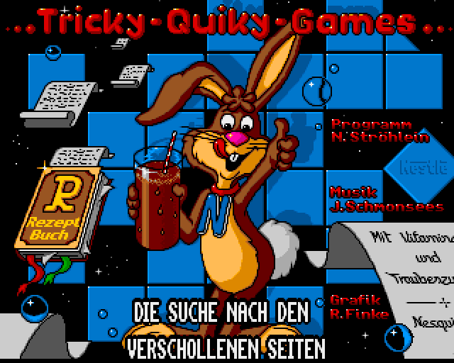 Tricky Quiky Games: Die Suche nach den verschollenen Seiten 0