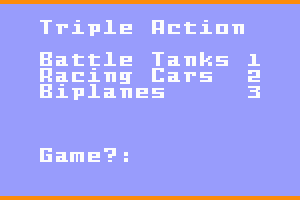 Triple Action 1