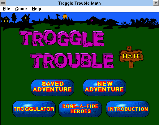 Troggle Trouble Math 1