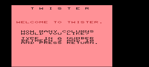 Twister abandonware