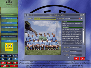 UEFA Manager 2000 1