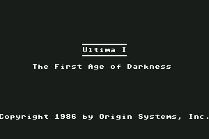 Ultima I 0