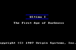 Ultima I 0