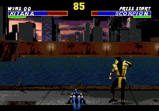 Play Genesis Ultimate Mortal Kombat 3 (USA) Online in your browser