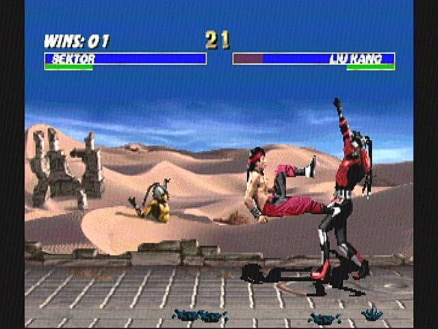 Screenshot of Mortal Kombat 3 (Arcade, 1995) - MobyGames