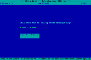 Ultra-Quiz abandonware