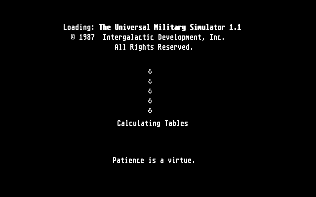 UMS: The Universal Military Simulator 14