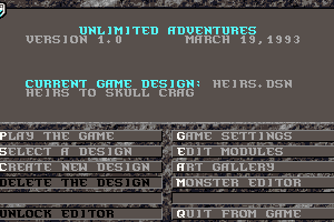 Unlimited Adventures 1