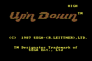 Up 'n Down abandonware