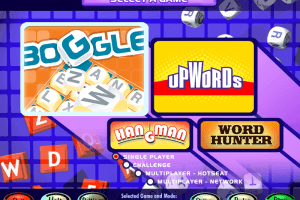 UpWords, Boggle, Hangman & Word Hunter Collection 1