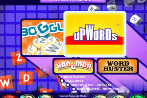 UpWords, Boggle, Hangman & Word Hunter Collection 6