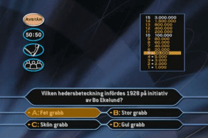 Vem vill bli miljonär 4