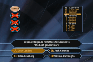 Vem vill bli miljonär 6